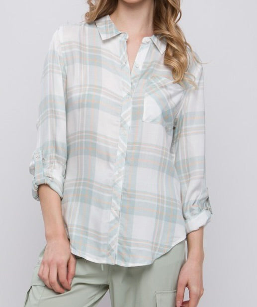 Layla Long Sleeve Button Up