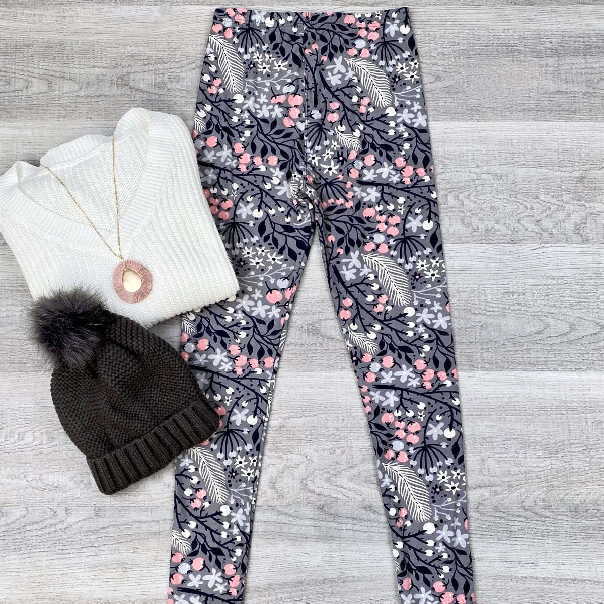 Spring Summer Floral leggings