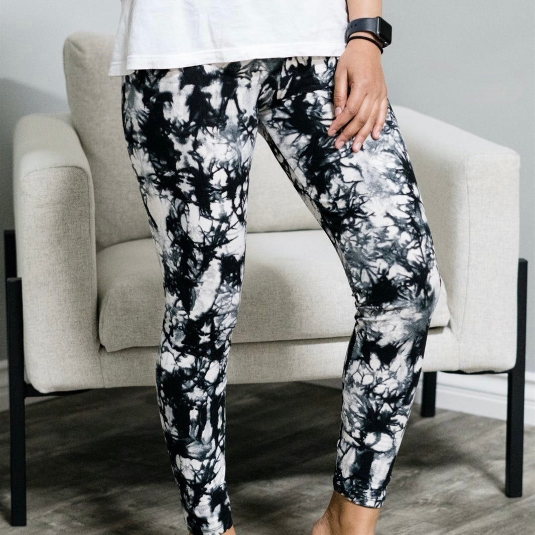 Tie dye leggings