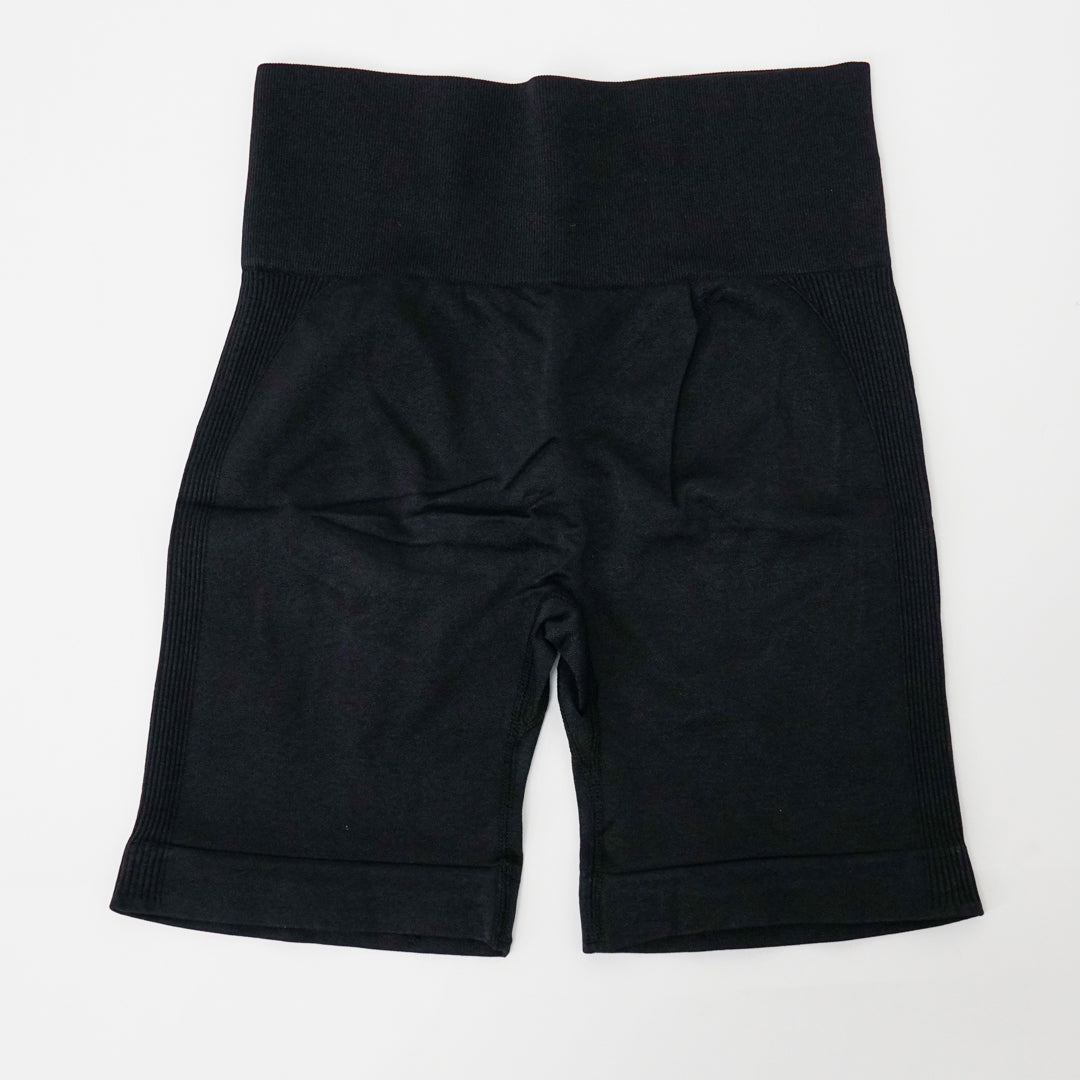 Elise High-Waist Scrunch Shorts – Sculpting Biker Style