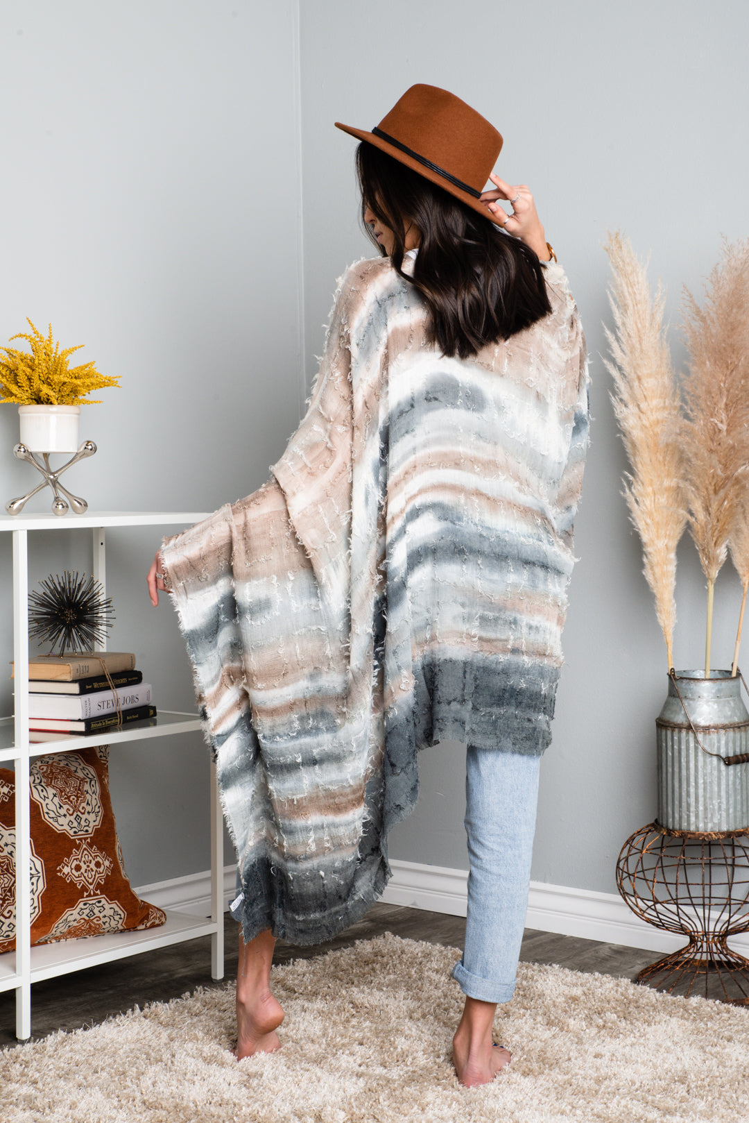 Sophia Dip Dye Kimono