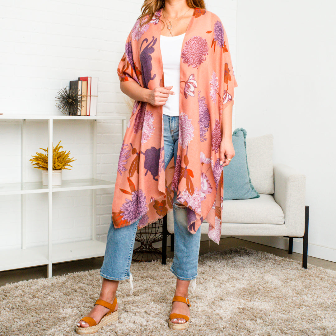 Brooke Floral Kimono