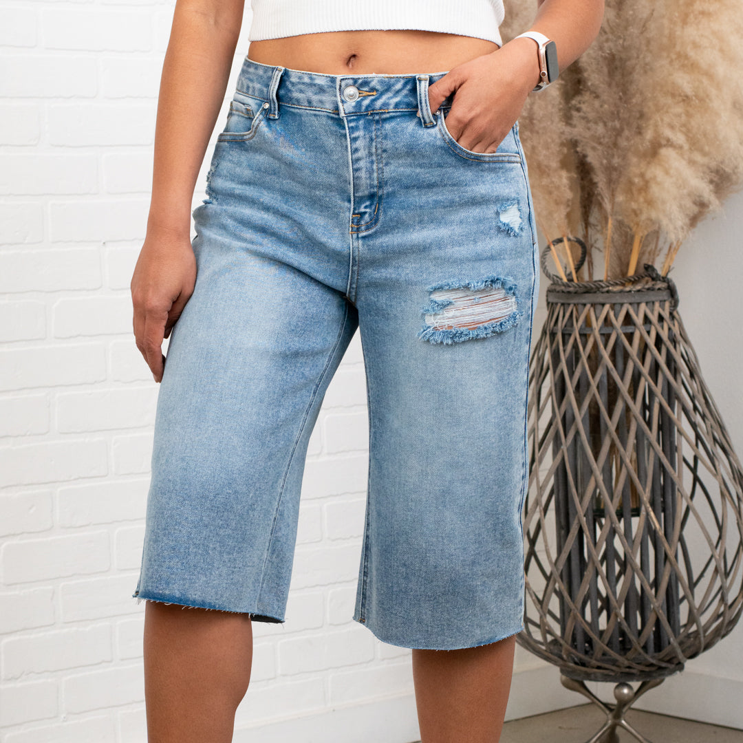Adi Distressed Jorts