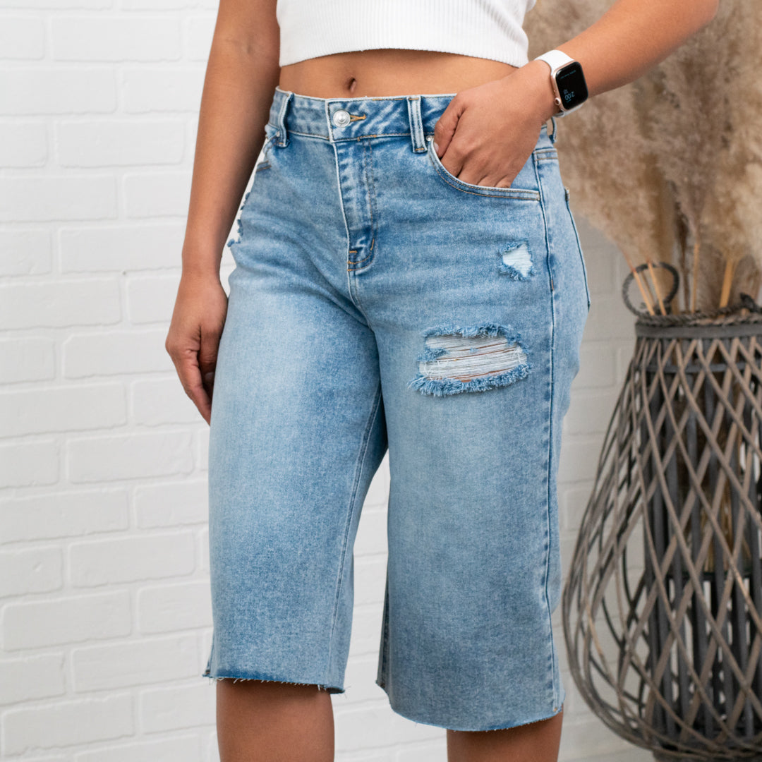 Adi Distressed Jorts
