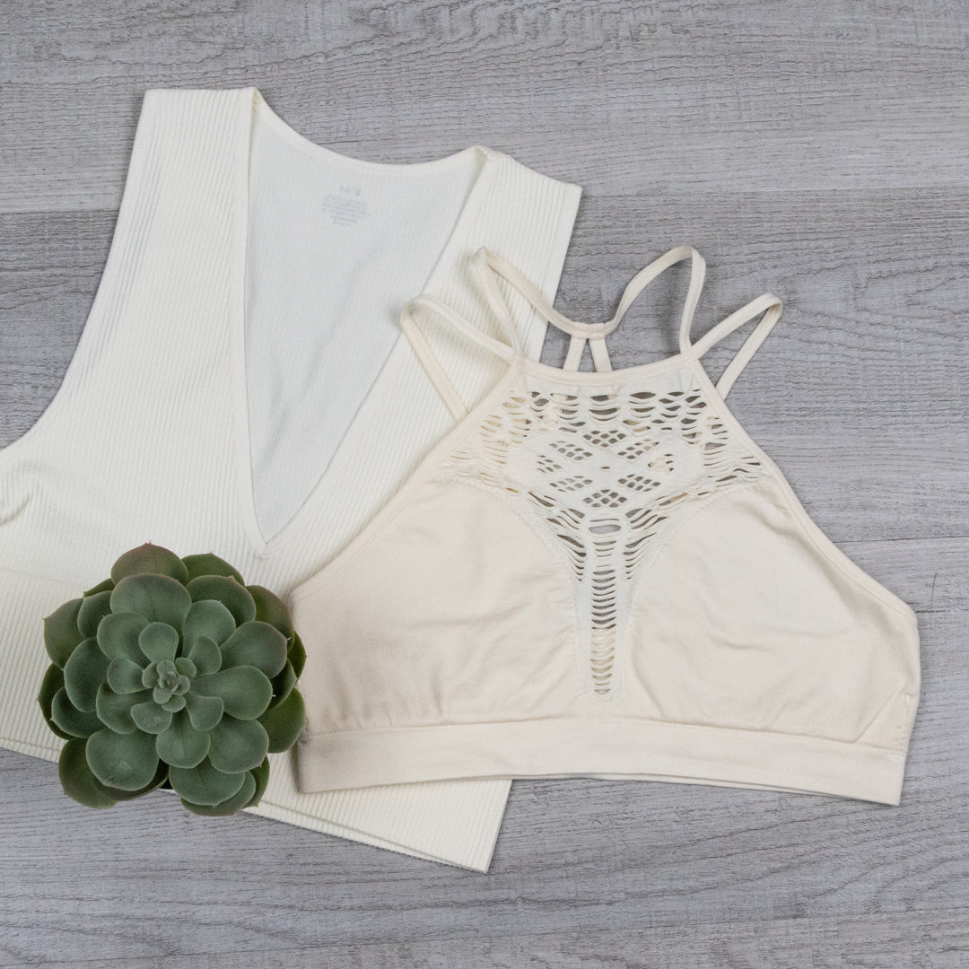 Adeline Cutout Seamless Bralette