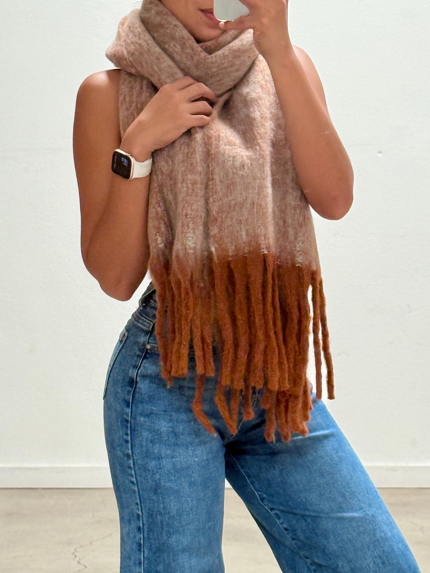 Cloudy soft jumbo Scarf