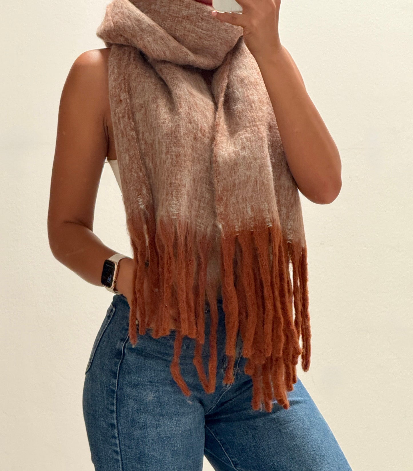 Cloudy soft jumbo Scarf