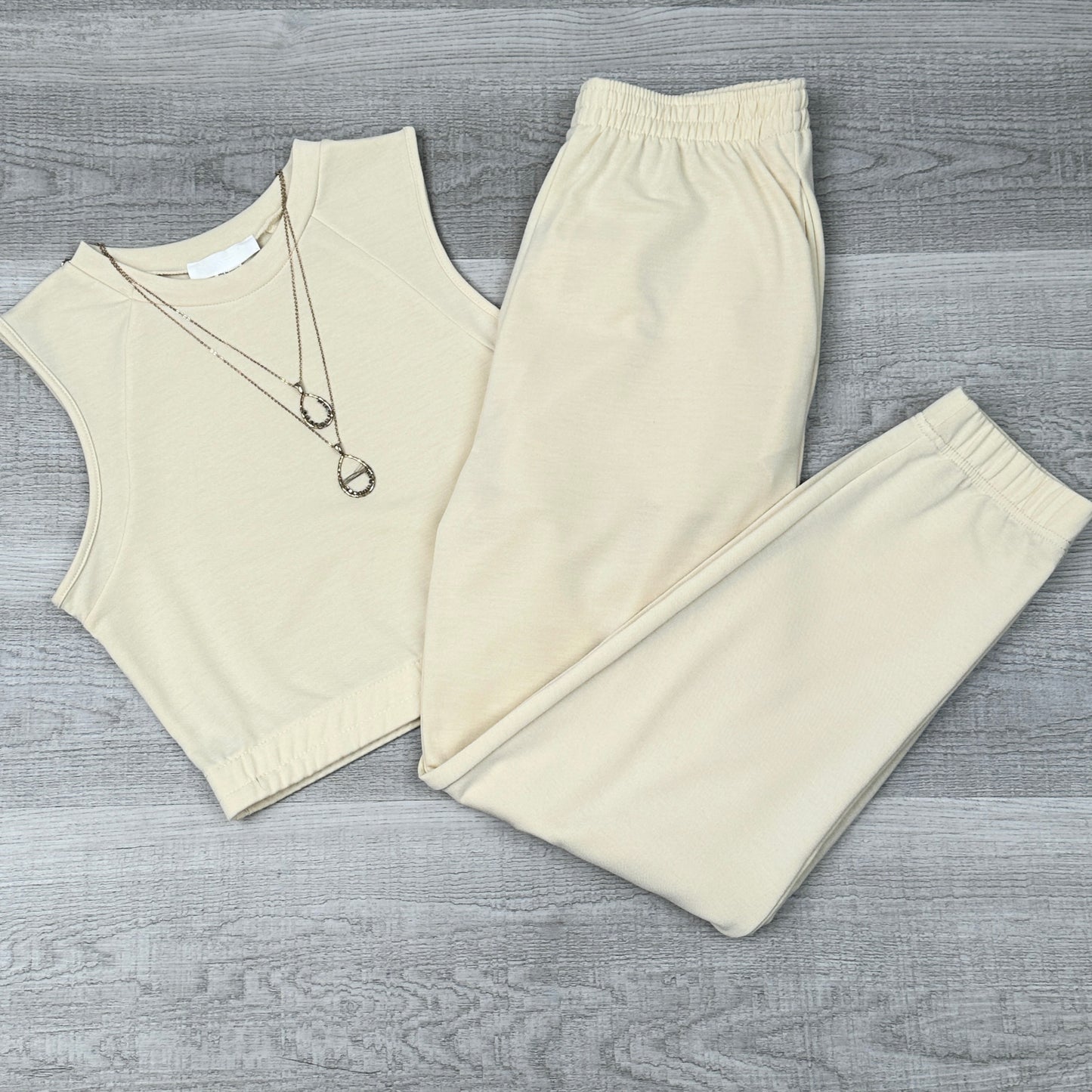 Julie French Terry Top Jogger 2 pice Set
