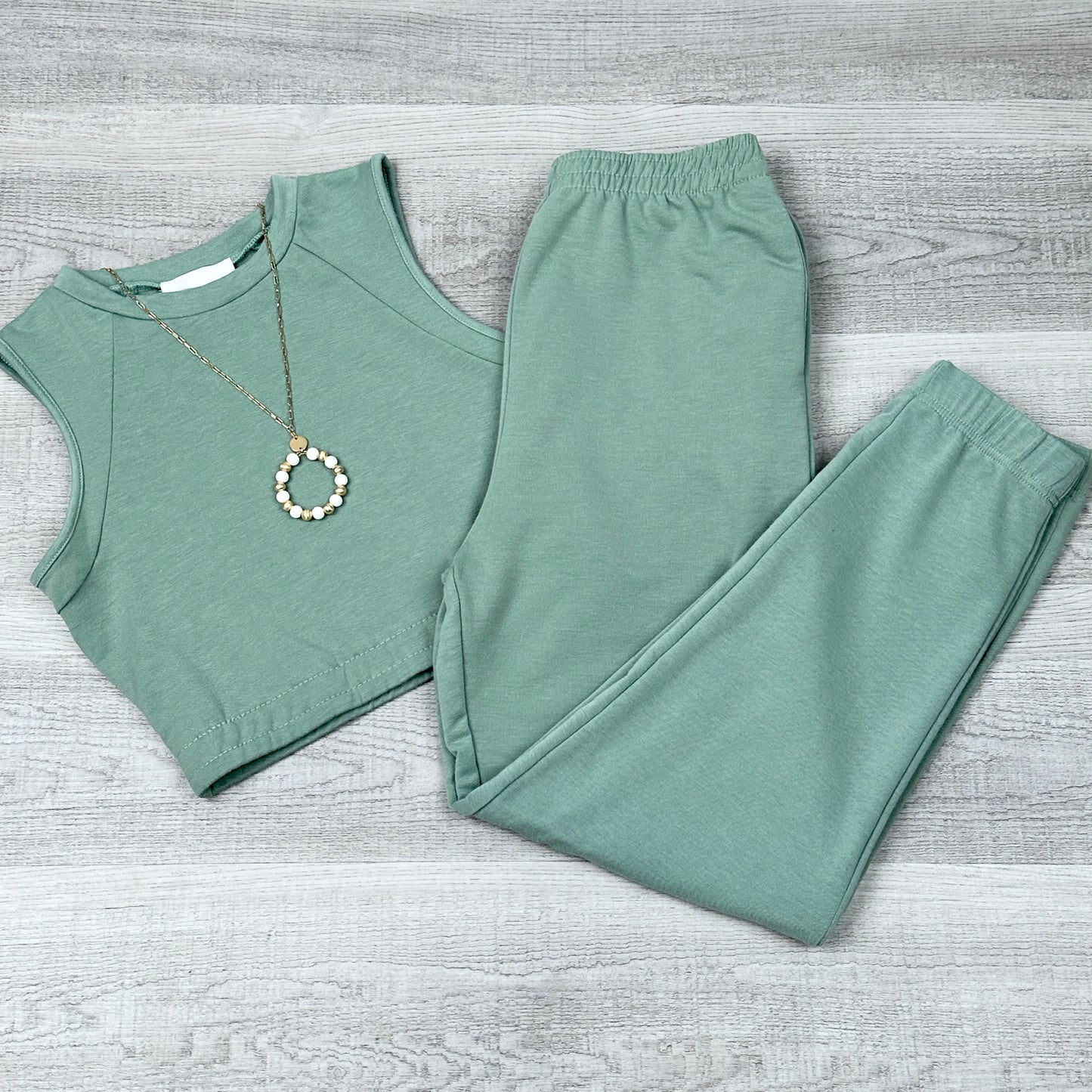 Julie French Terry Top Jogger 2 pice Set