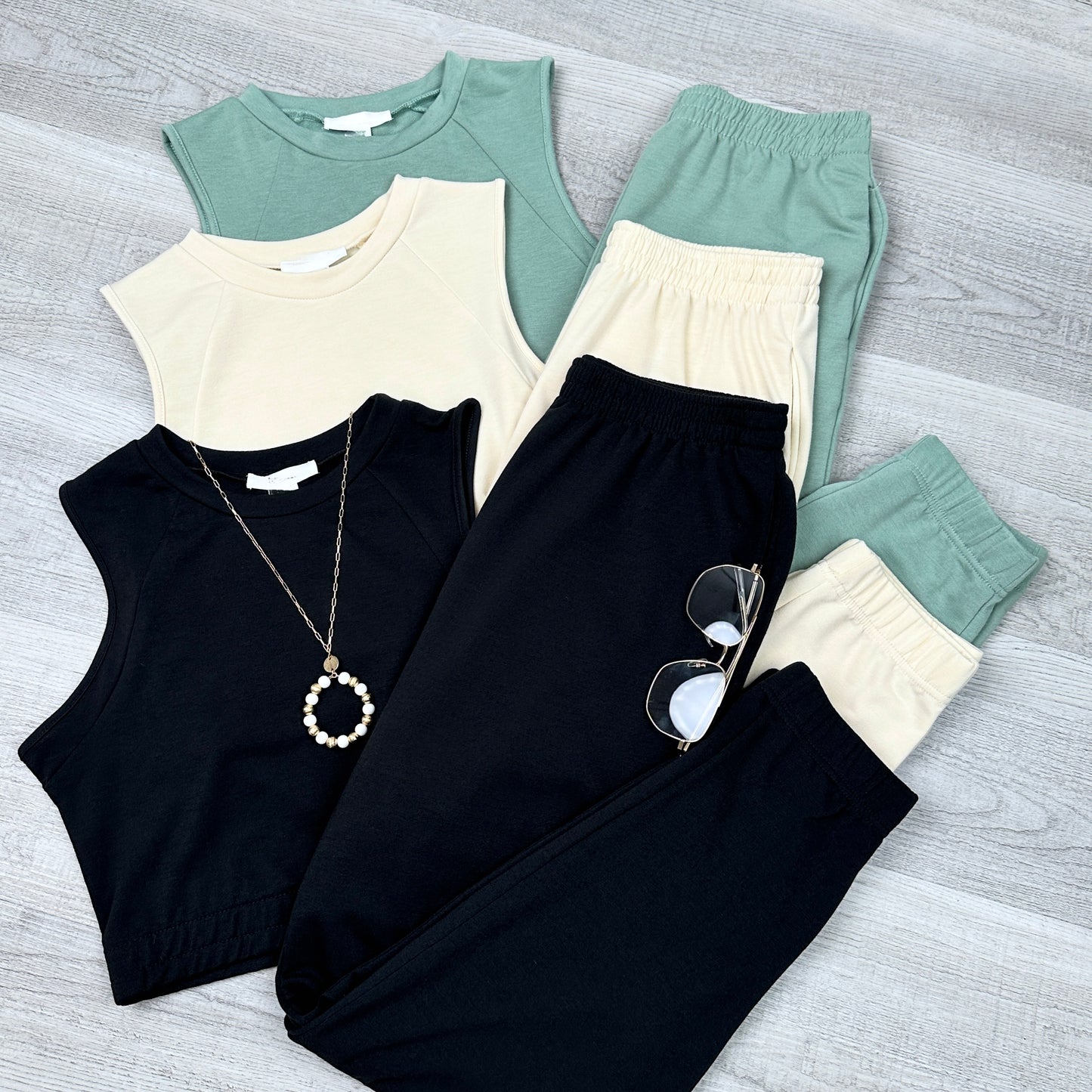 Julie French Terry Top Jogger 2 pice Set