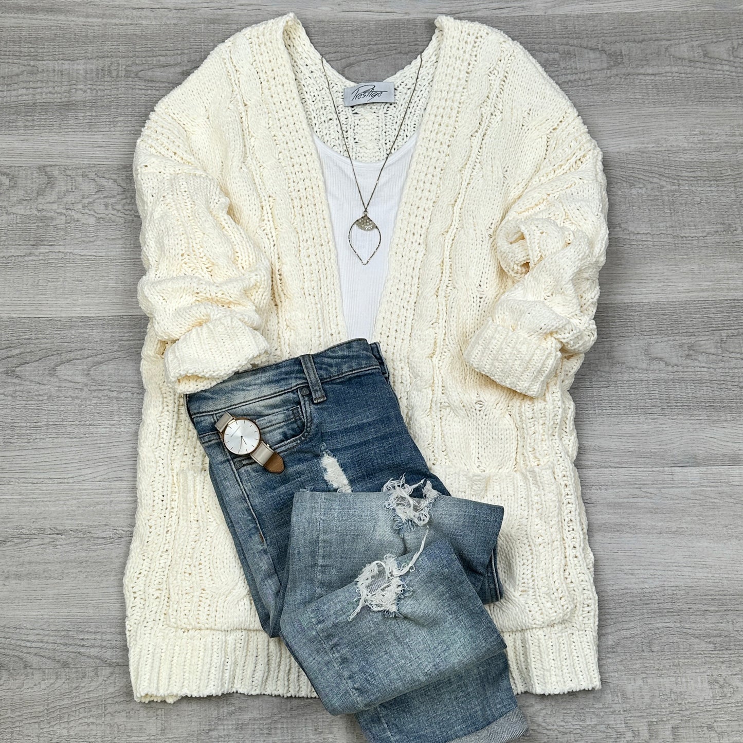 Butter Soft Cable knit Cardigan