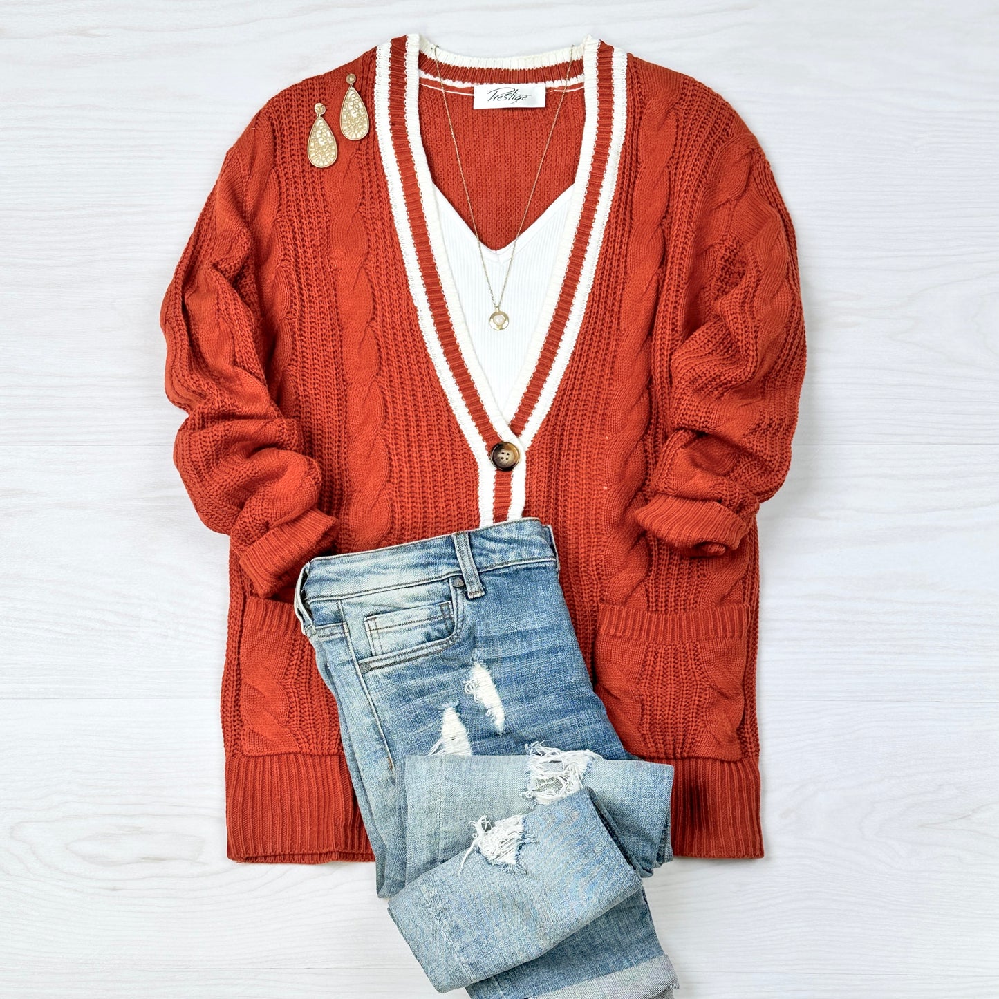 Olivia Button up cardigan