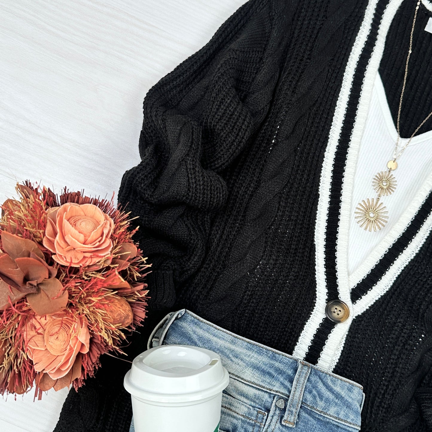 Olivia Button up cardigan