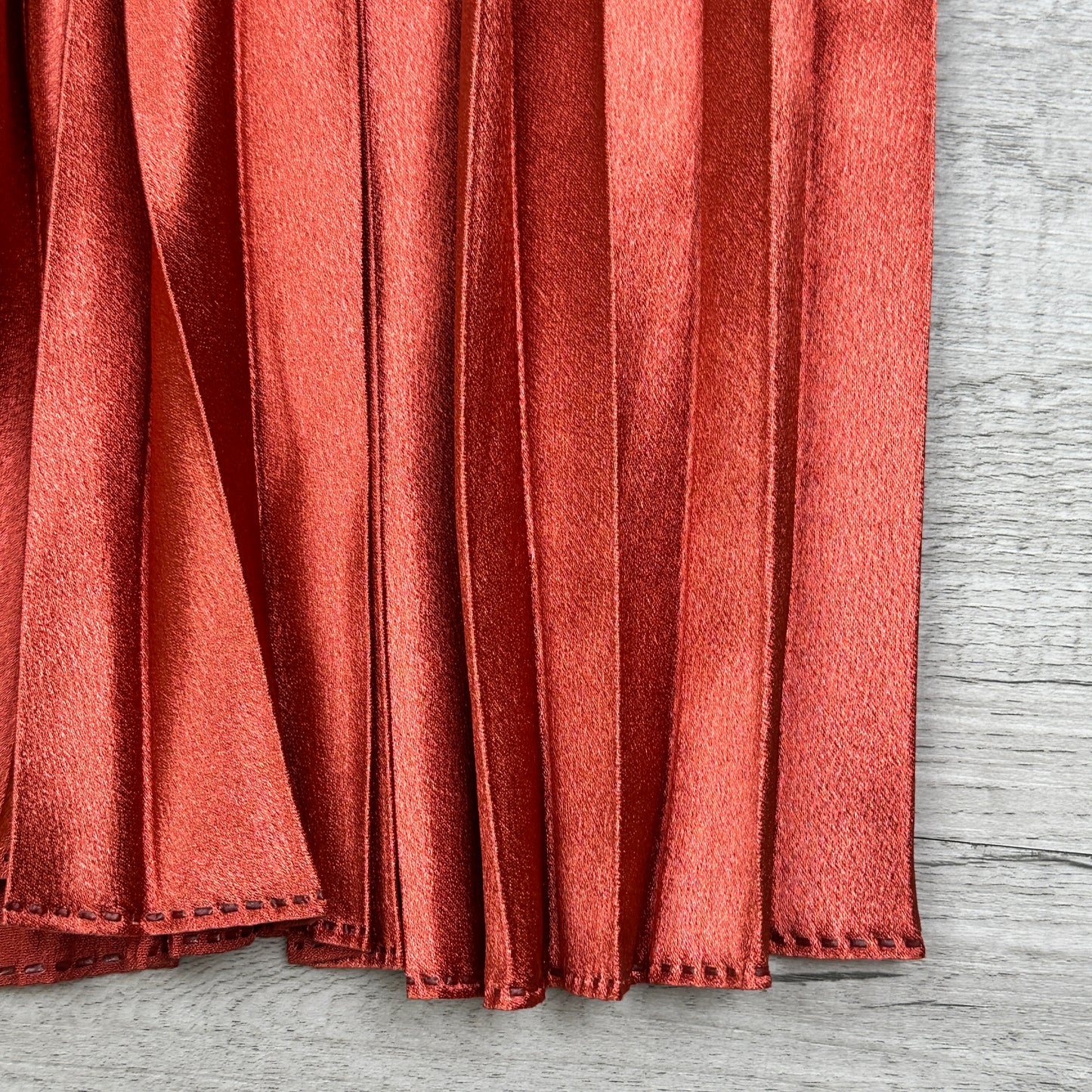 Regina Metallic Midi Skirt