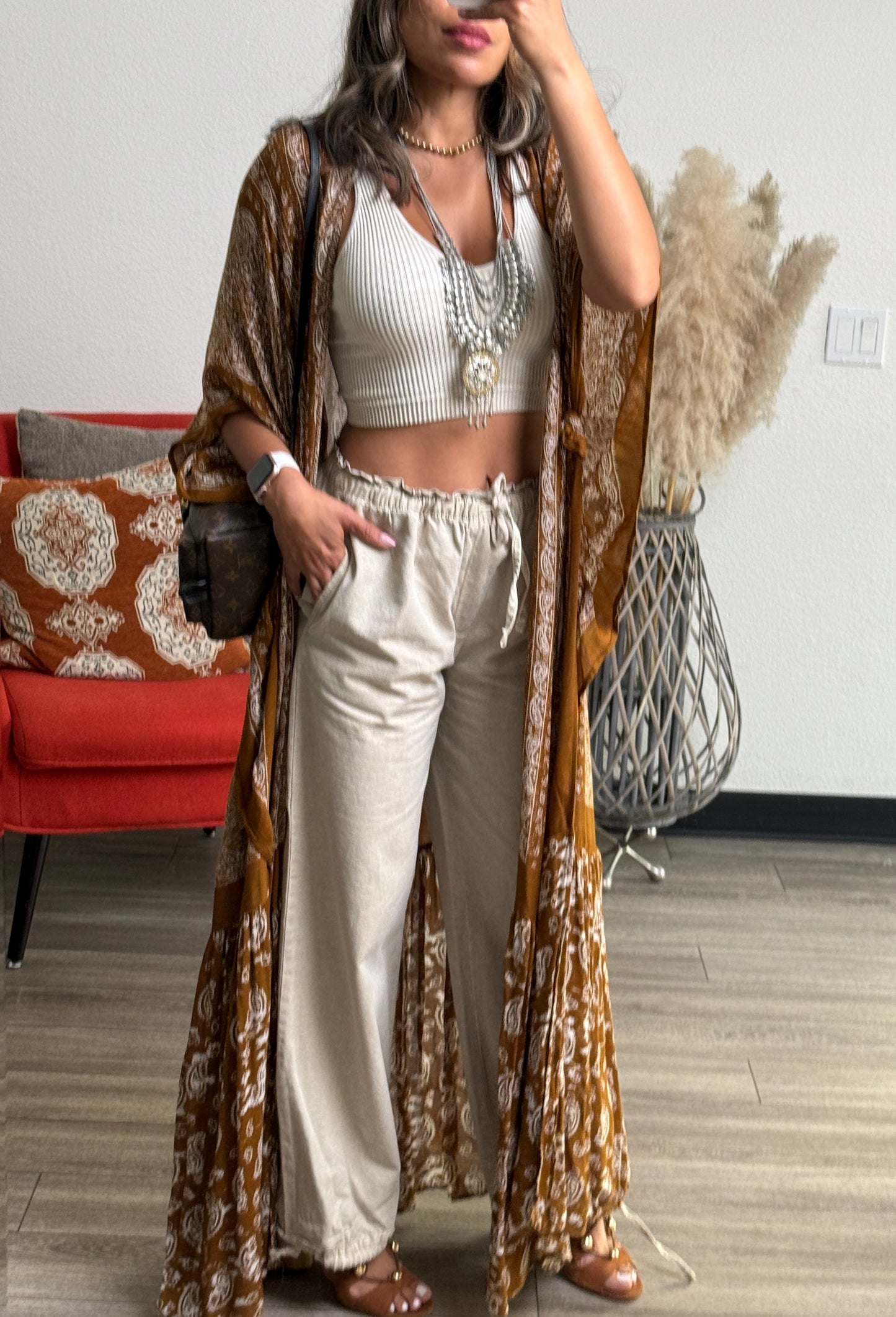 Adeline Maxi kimono