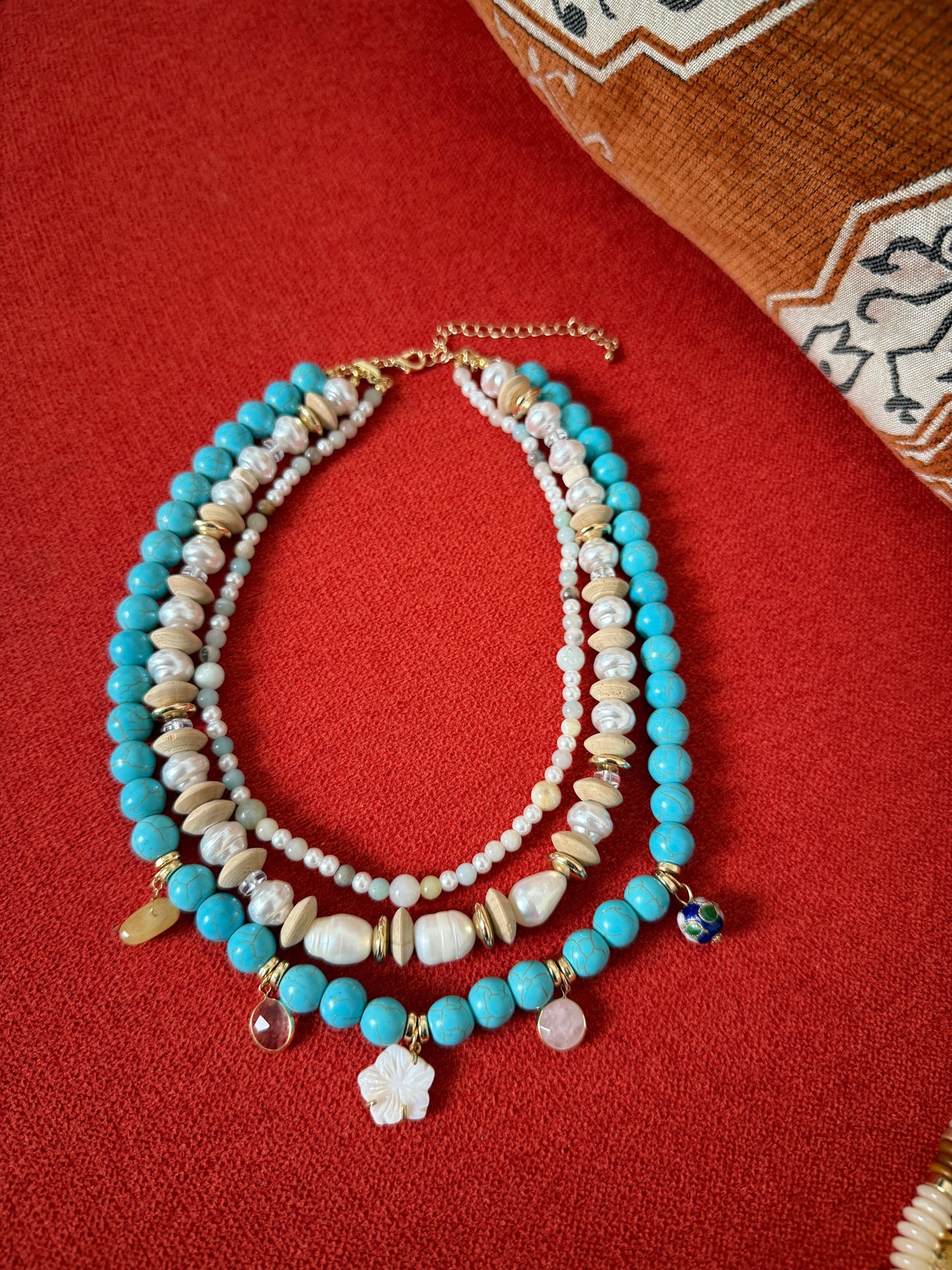 Chunky bead necklace