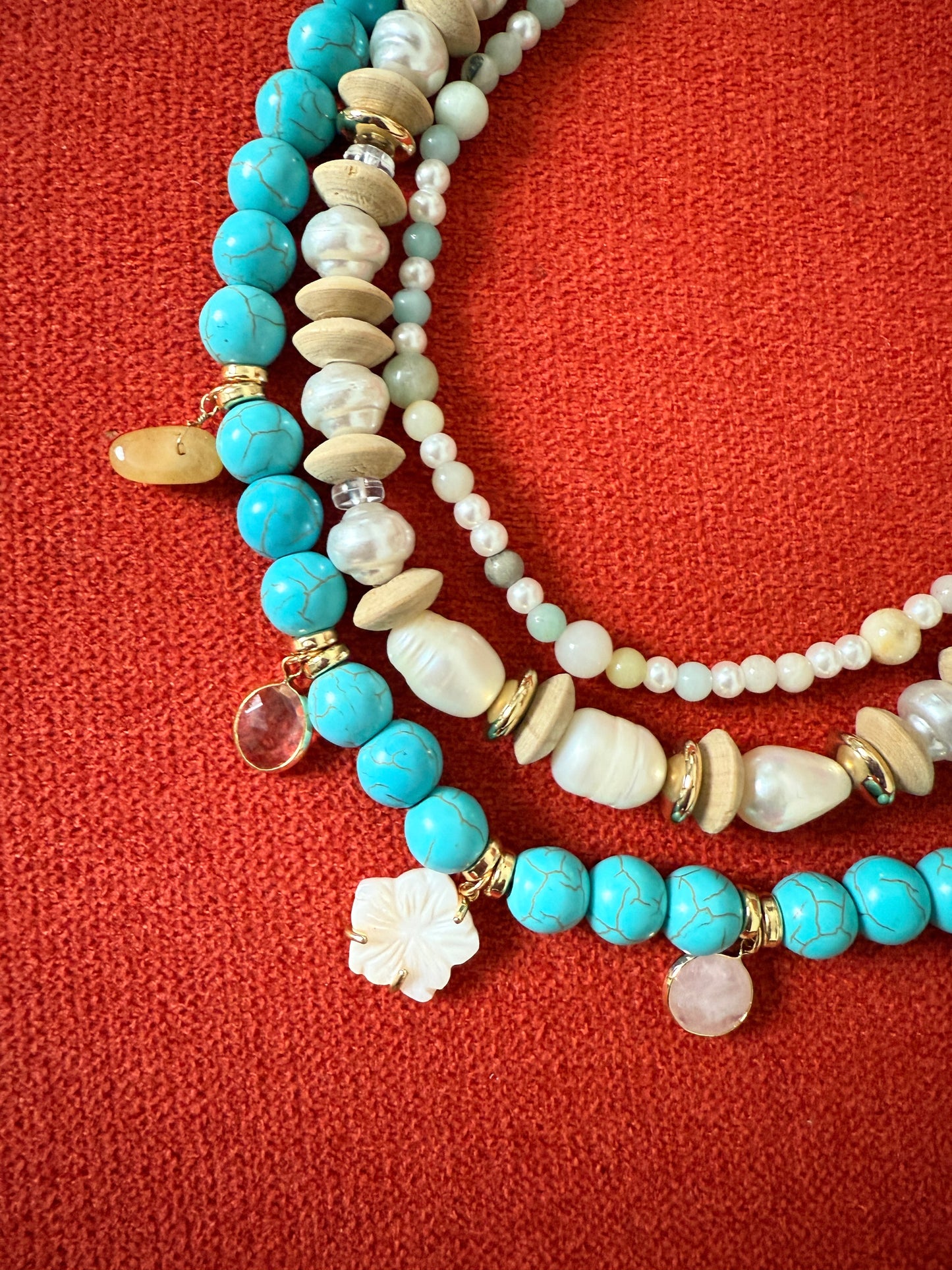 Chunky bead necklace
