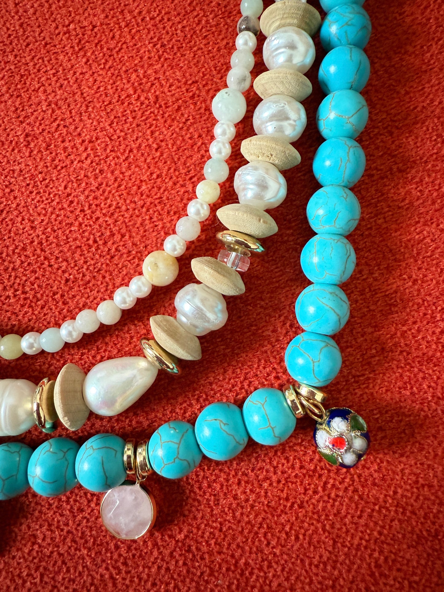 Chunky bead necklace