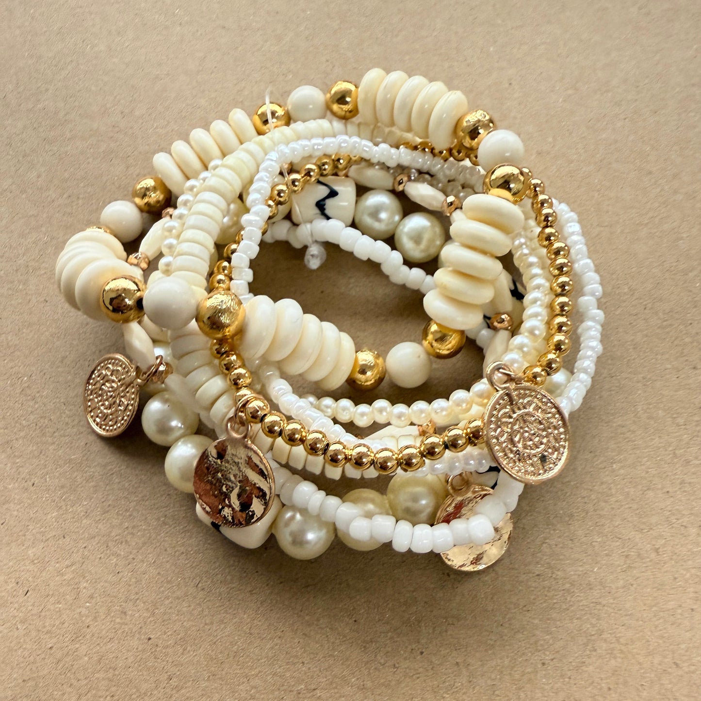 Mixed Beaded Bracelet Set