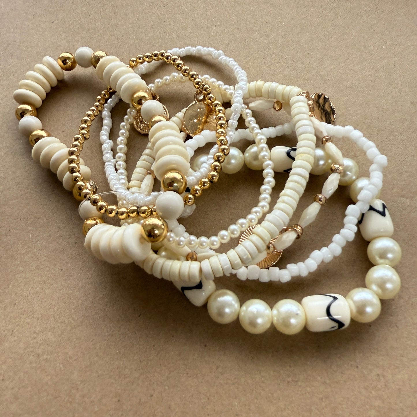 Mixed Beaded Bracelet Set