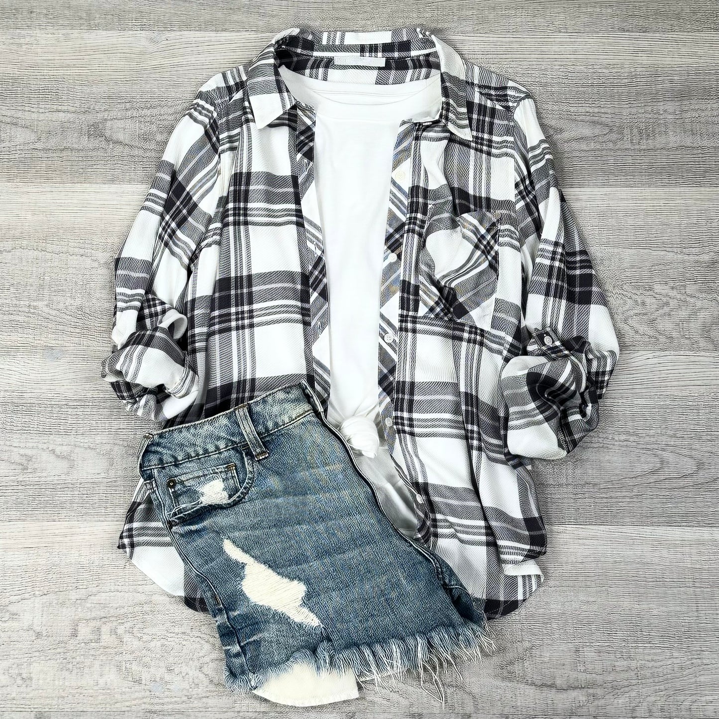 Layla Long Sleeve Button Up