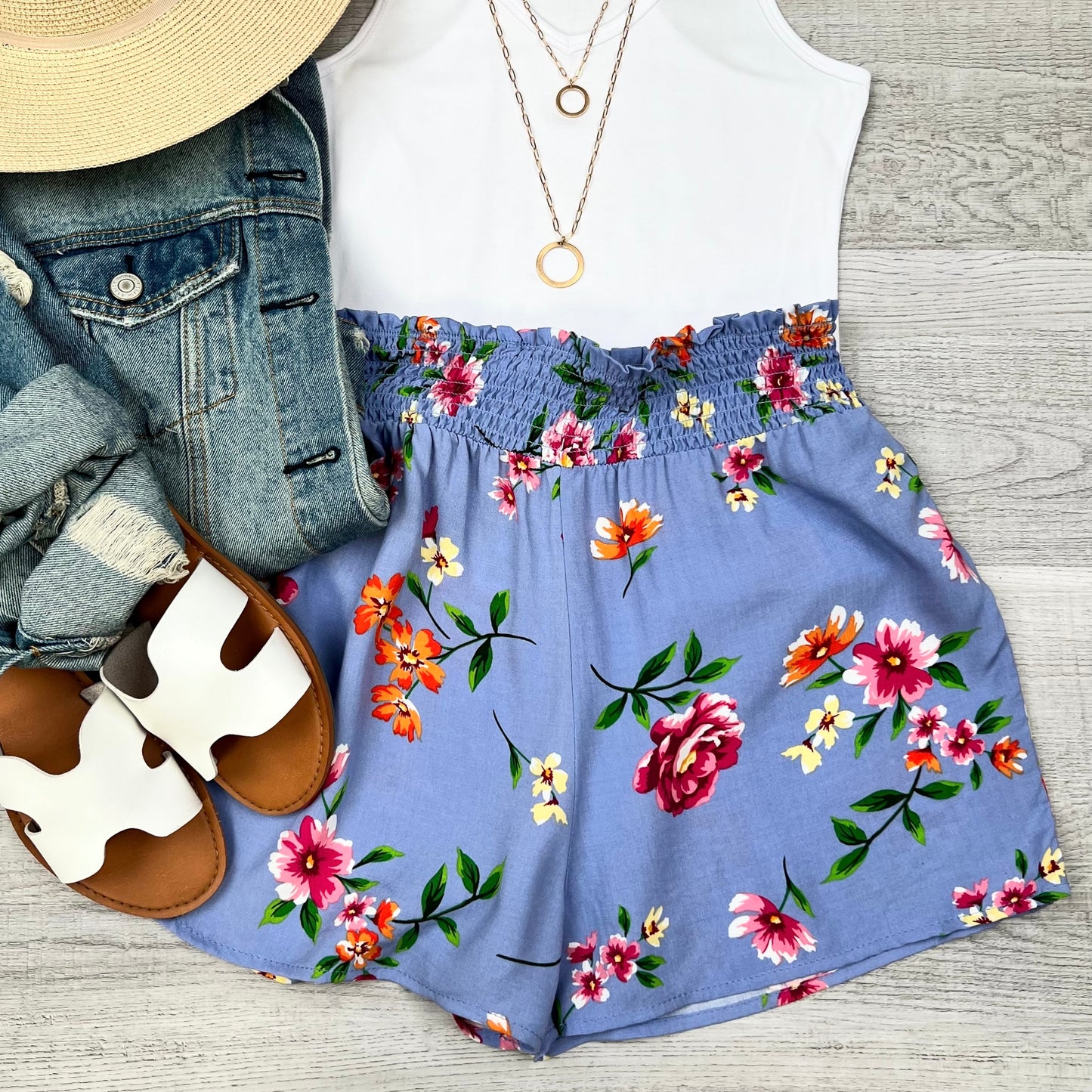 Lily Floral shorts