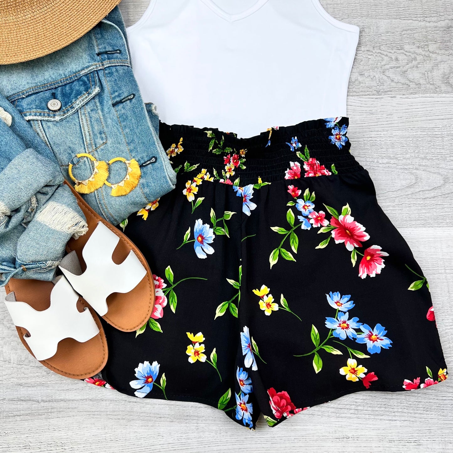 Lily Floral shorts