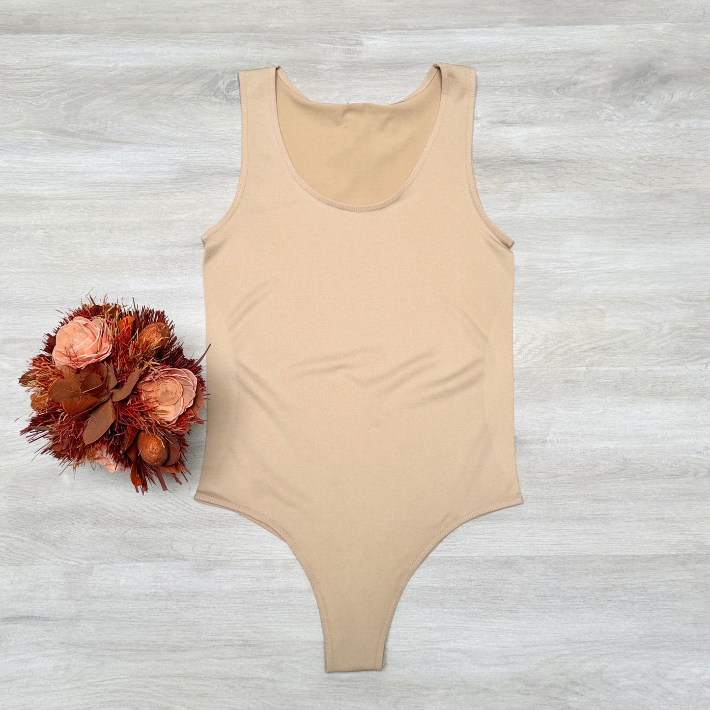 Ashlee Lightweight Solid Bodysuit