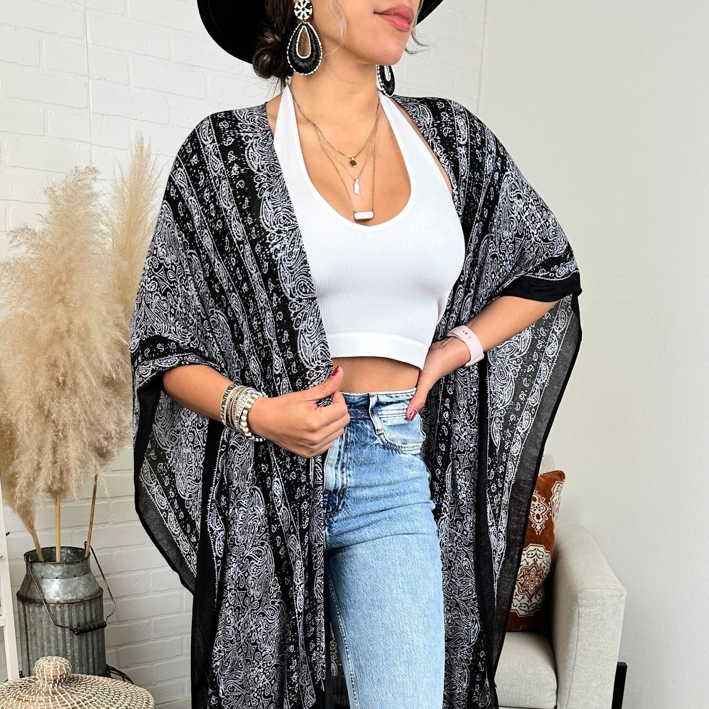 Adeline Maxi kimono