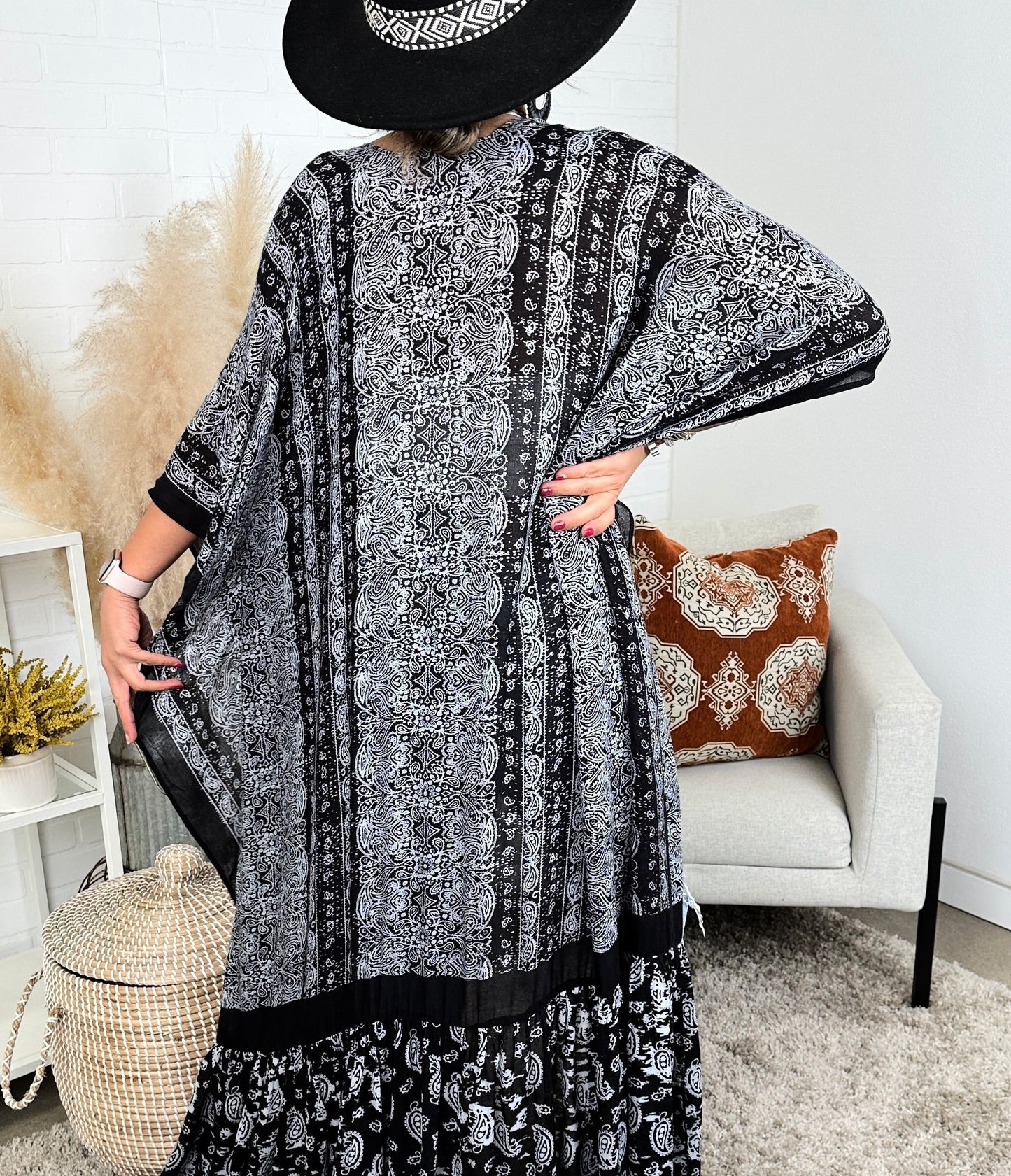 Adeline Maxi kimono
