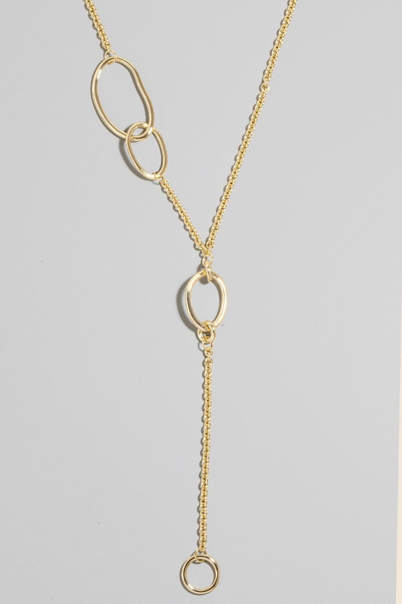 Laura Oval chain link necklace