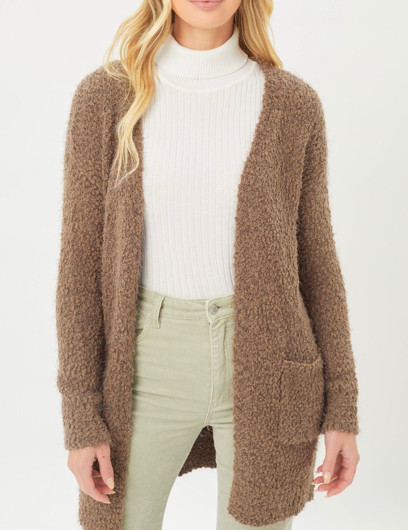 Isabeth Lightweight Popcorn cardigan