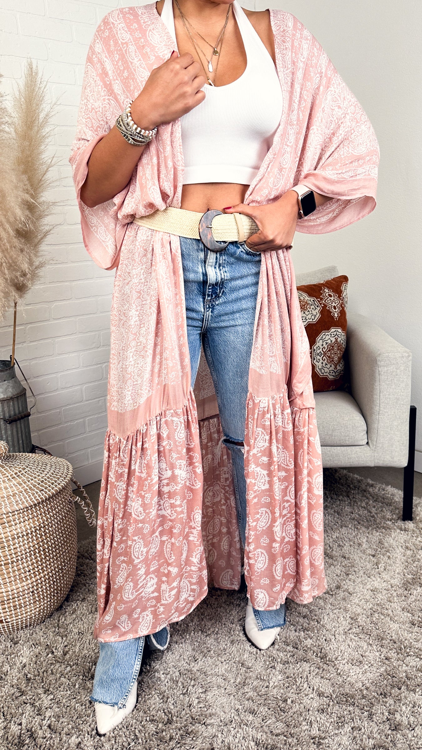 Adeline Maxi kimono