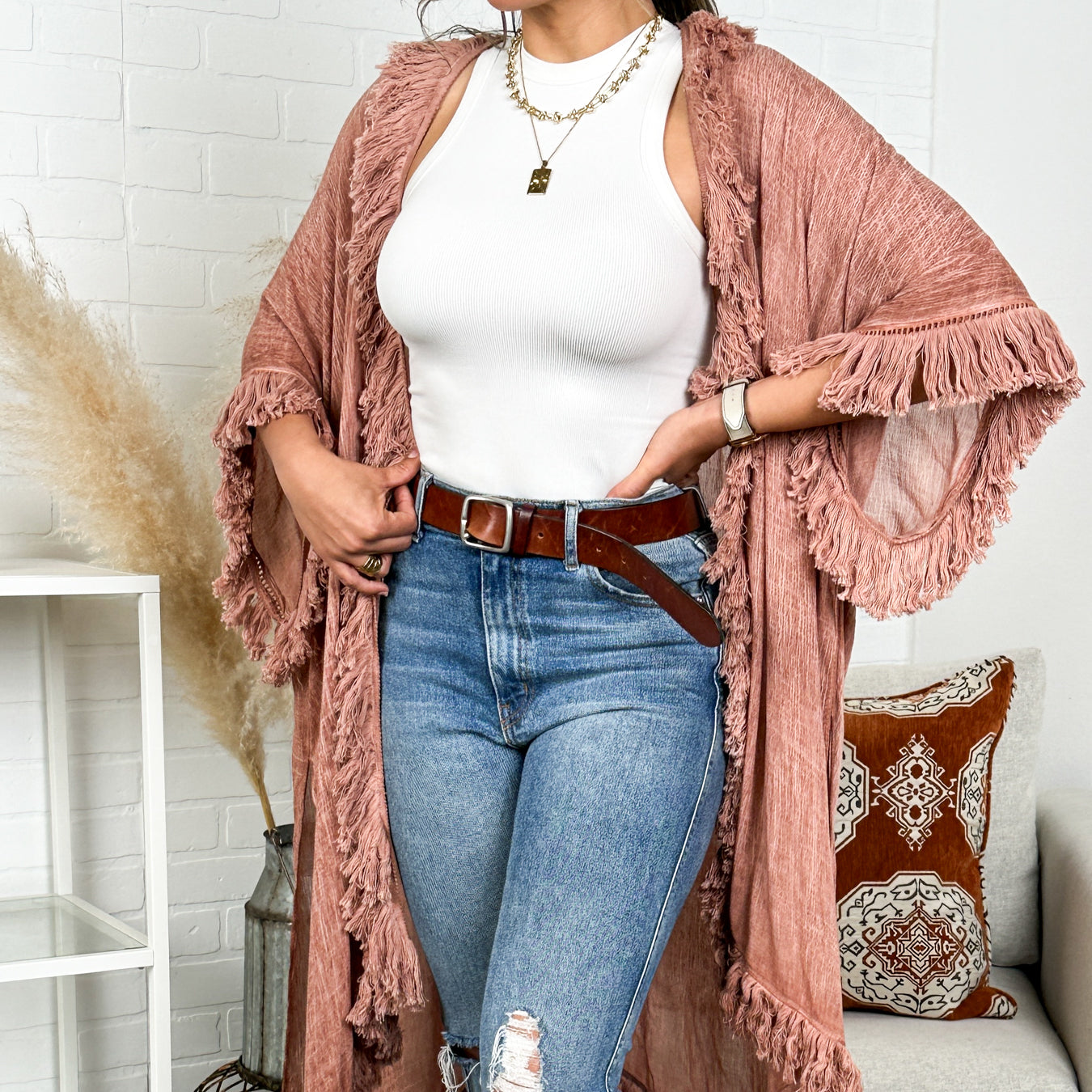 Tulum Boho Kimono Cardigan