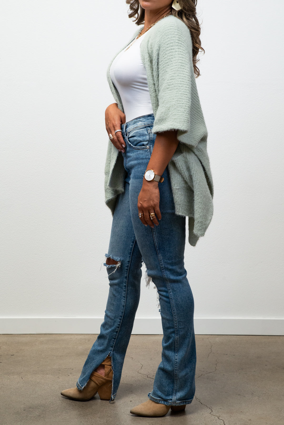 Monica Cozy Ruana W/ Pockets