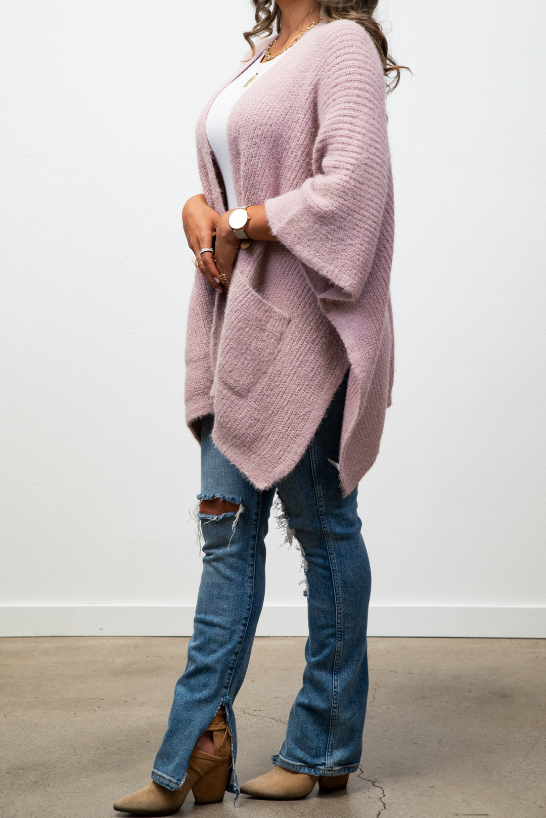 Monica Cozy Ruana W/ Pockets
