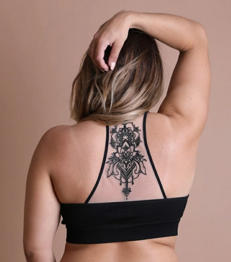 Racerback Tattoo Bralette