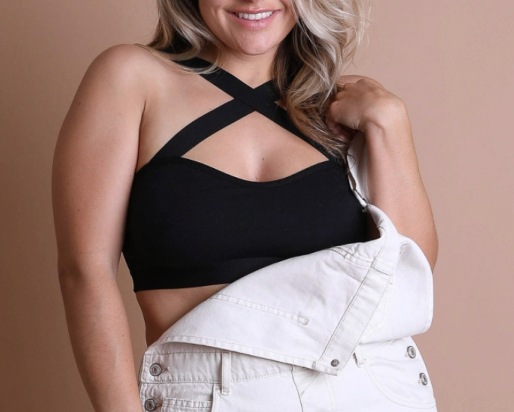 Cris cross Strap Bralette