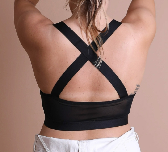Cris cross Strap Bralette