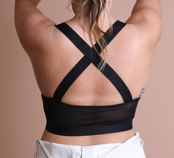 Chris cross Strap Bralette