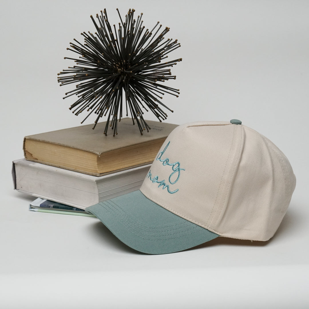Dog Mom A-Frame Trucker Snapback Two-Tone Hat