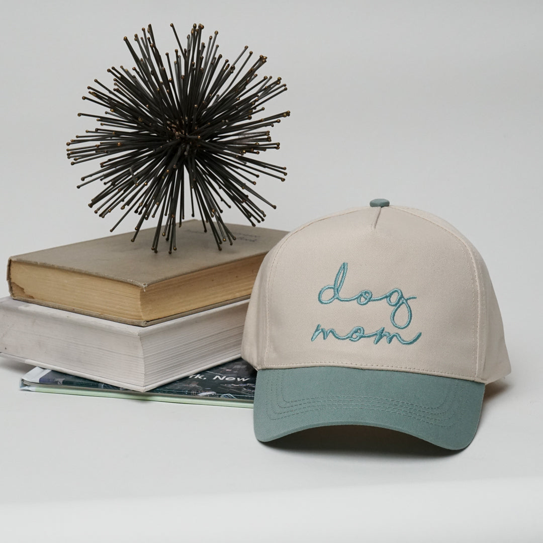 Dog Mom A-Frame Trucker Snapback Two-Tone Hat