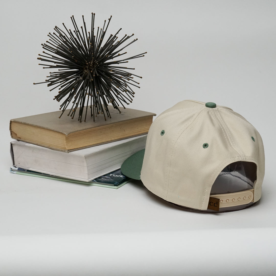 Matcha Club A-Frame Trucker Snapback Two-Tone Hat (Copy)