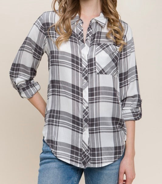 Layla Long Sleeve Button Up