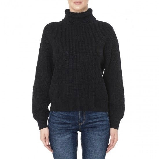 Turtle Neck Crop Sweater