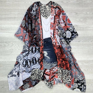 Boho Print Lightweight Kimono