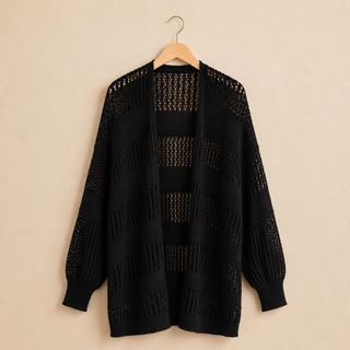 Alice Knit Crochet Cardigan