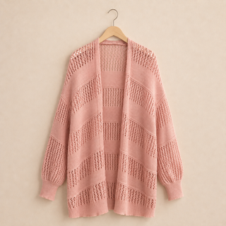 Alice Knit Crochet Cardigan
