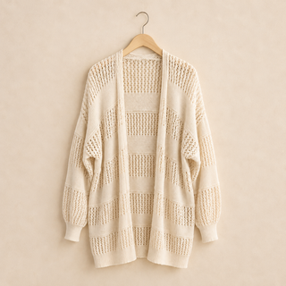 Alice Knit Crochet Cardigan