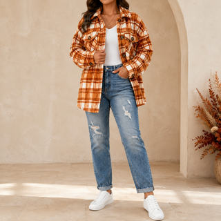 Sherpa Checker Jacket